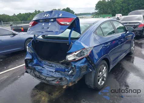 2018 Hyundai Elantra Value Edition z USA, uszkodzony, nr VIN 5NPD84LF1JH231334